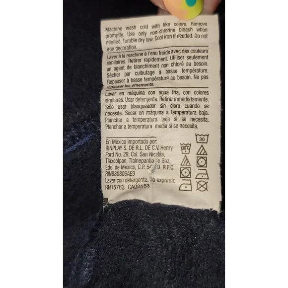 Champion Hoodie Sun Face Design Black L - Picture 5 of 6